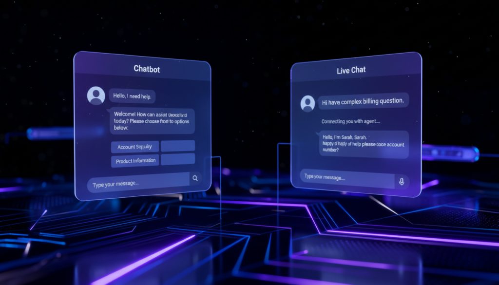 Chatbot vs formularz vs live chat – podstawowe różnice